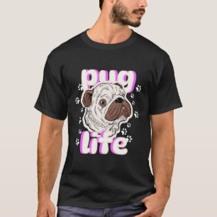 Mops-Hund Leben T-Shirt