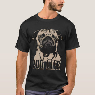 Mops Hund - Mops Leben Klassiker 273 T-Shirt