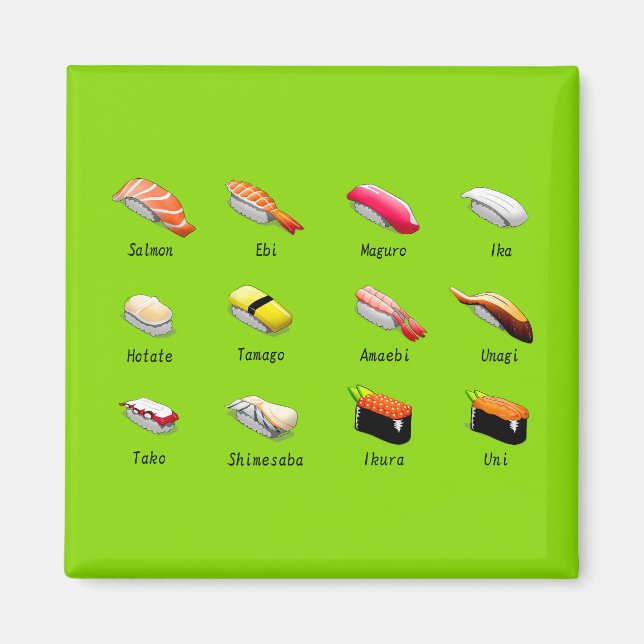 Mops Hund Niedlicher Mops Liebhaber Magnet (Vorne)