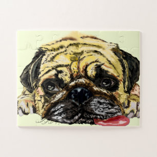 Mops-Hund-Puzzle