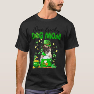 Mops Hund St Patricks Tag Eine Glückliche Hunden M T-Shirt