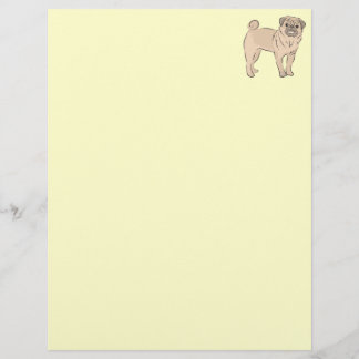 MOPS Hund stehend allein niedlich!