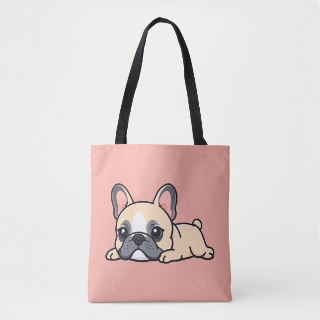 Mops-Hund Tasche (Vorderseite)