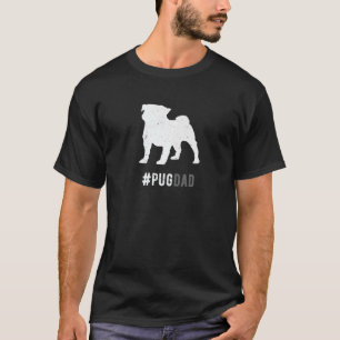 Mops Hund Vater für Männer Mops Hund Vater T-Shirt
