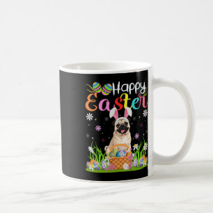 Mops Hunde Happy Ostereier HUNDERT Ostern Kaffeetasse