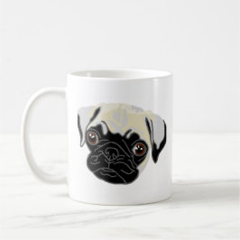 Mops Hunde Mama Tasse