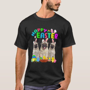 Mops Hunde mit Ostereier Körbchen Cool T-Shirt