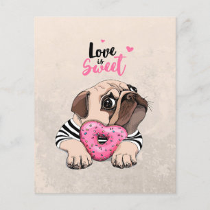 Mops-Hundeliebe ist ein süßes Geschenk, Mops-Fan G Flyer