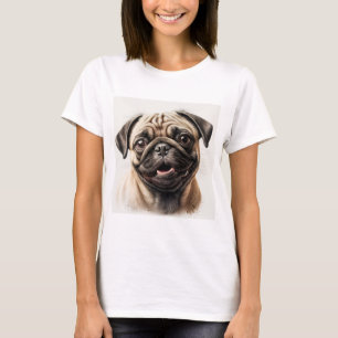 Mops Hundeliebhaber T - Shirt Hund Mutter T - Shir