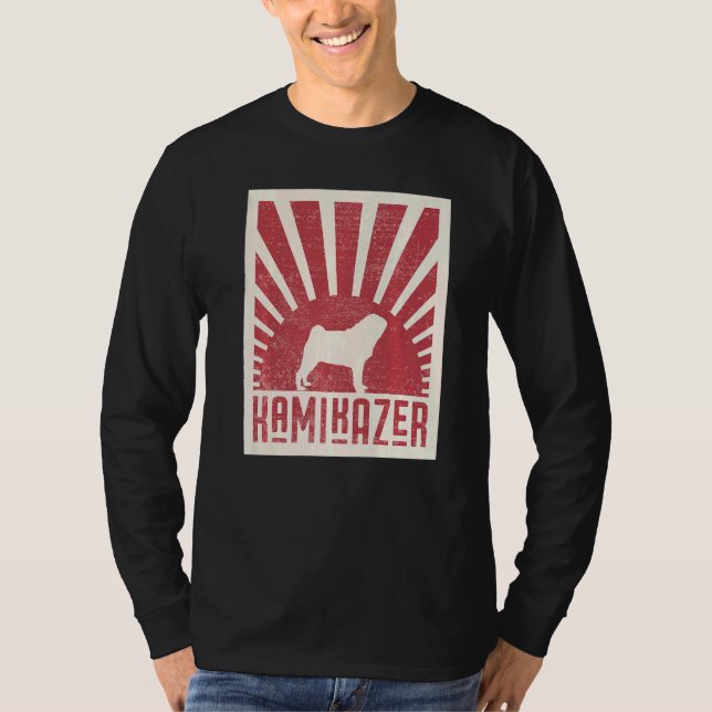 Mops-Hunderasse  12 T-Shirt (Vorderseite)