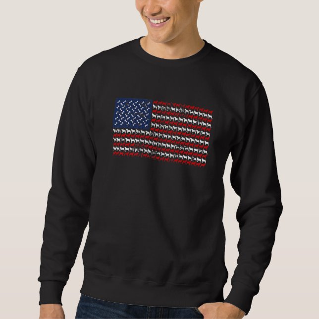 Mops-Hunderasse  47 Sweatshirt (Vorderseite)