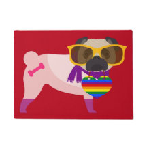 Mops-Hunderegenbogen-Art
