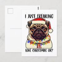 Mops I just Freeware Liebe Weihnachten Mops Liebha