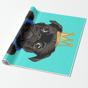 Mops I Rule The World Gift, Funny Mops Lover Gesch Geschenkpapier