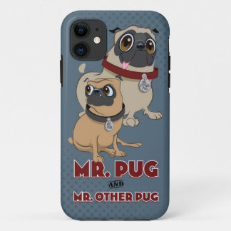 Mops iPhone Abdeckung iPhone 11 Hülle