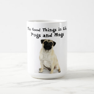Mops Kaffee Tasse