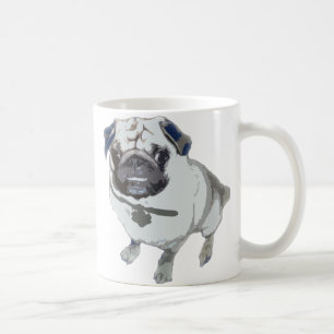Mops-Kaffee-Tasse Kaffeetasse