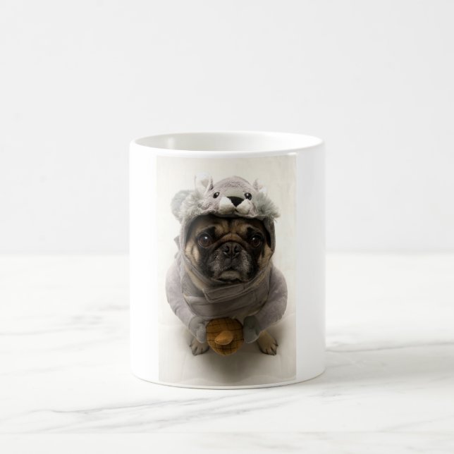 Mops Kaffeetasse (Mittel)