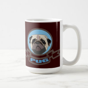 Mops Kaffeetasse