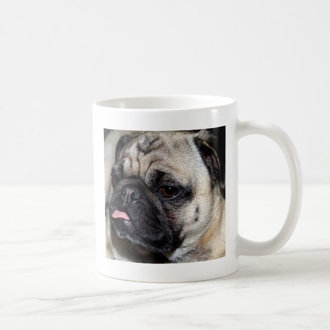 Mops Kaffeetasse (Rechts)