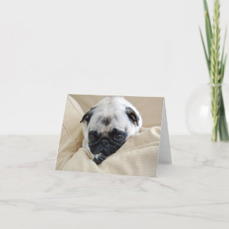 Mops-Karte Karte