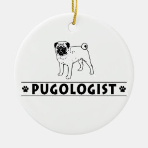 Mops Keramikornament