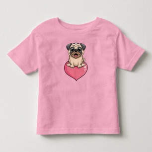 Mops Kleinkind T-shirt