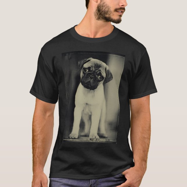 Mops Leben 2 T-Shirt (Vorderseite)