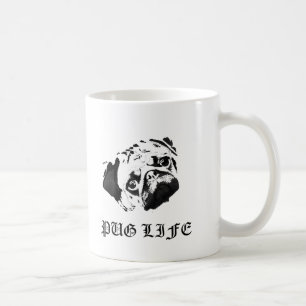 Mops-Leben Kaffeetasse