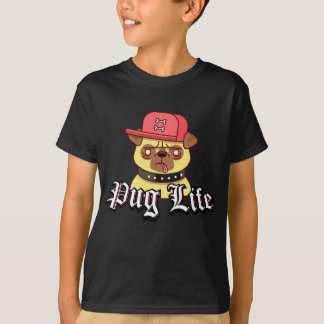 Mops-Leben-lustiger Mops-Hund T-Shirt