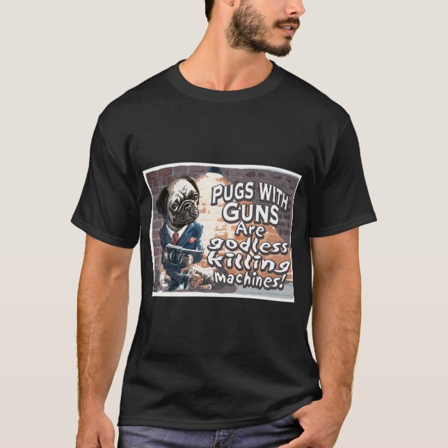 Mops Leben T-Shirt (Vorderseite)
