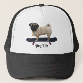 Mops-Lebenfernlastfahrerkappe Truckerkappe