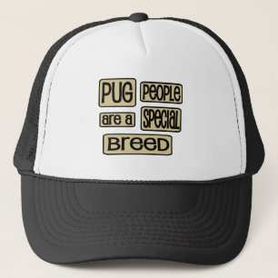 Mops Leute sind ein spezielles Rasse Funny Dog Spr Truckerkappe