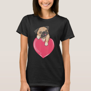 Mops Liebe - Hundebüt Welpenbesitzer Haustierzücht T-Shirt