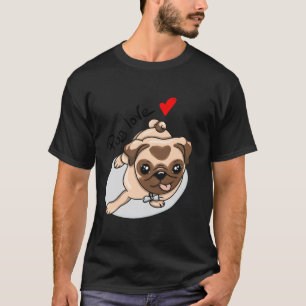 Mops Liebe Klassisch 946 T-Shirt