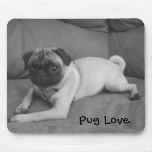 Mops-Liebe Mousepad