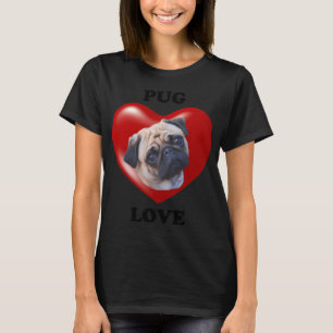 Mops Liebe T-Shirt