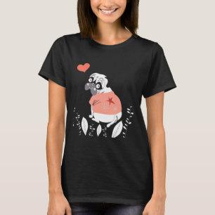 Mops Liebe Tshirt Classic T - Shirt 193
