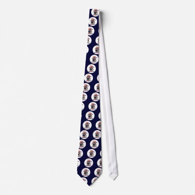 Mops Liebhaber Geschenke Krawatte (Vorderseite)