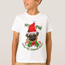 Mops Liebhaber Weihnachtsgeschenke T-Shirt