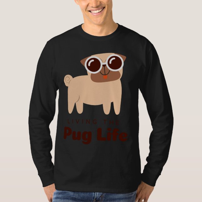 Mops Life Classic T - Shirt 176 (Vorderseite)