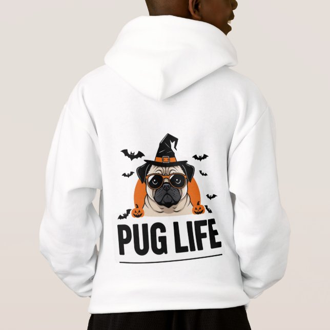 Mops Life - Funny Dog Lover T - Shirt Design 🐶 😎 (Rückseite)
