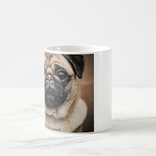 Mops Life Tasse (Mittel)