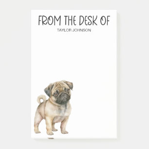 Mops Lover Post-it Klebezettel
