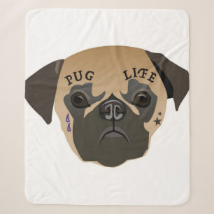 Mops Lovers Lebensdauer Niedlicher Mops Sherpadecke