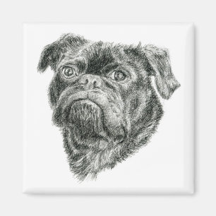 Mops Magnet