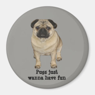 Mops Magnet