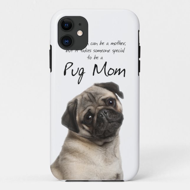 Mops-Mama iPhone 5 Fall Case-Mate iPhone Hülle (Rückseite)