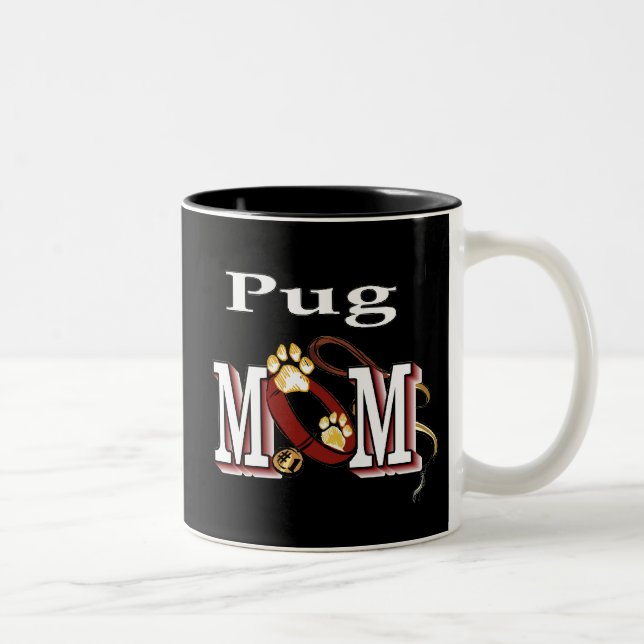 Mops Mama Tasse (Rechts)