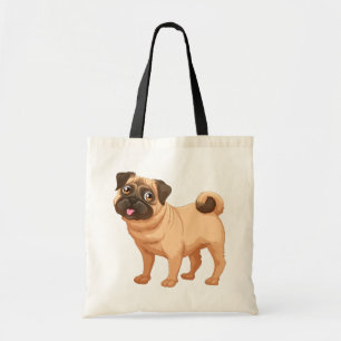 Mops-Mama-Welpen-Hund-Vater-Welpen-Hunde-Rettungsh Tragetasche